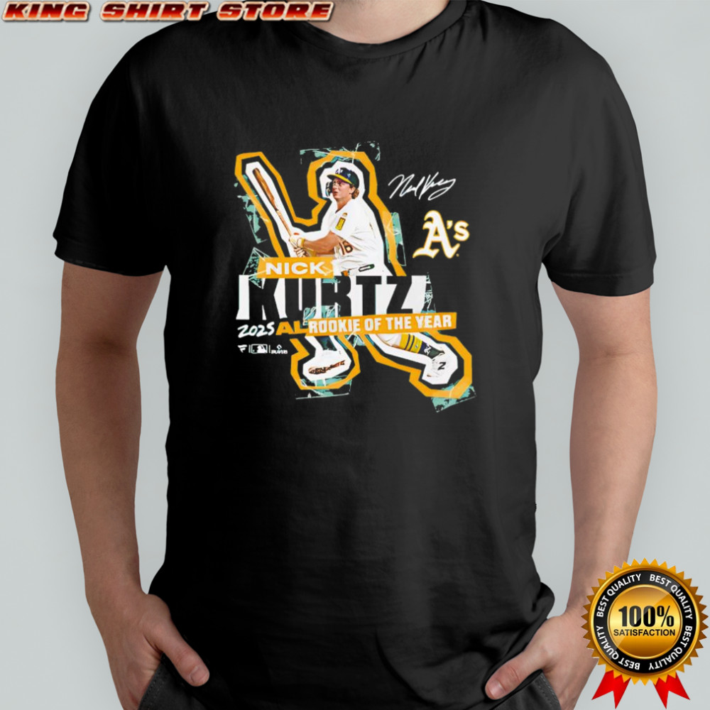 Athletics Nick Kurtz 2025 American League Rookie of the Year shirt