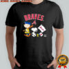 Atlanta Braves Peanuts Flag shirt