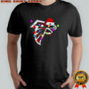 Atlanta Falcons Santa Hat Holiday Christmas Shirt