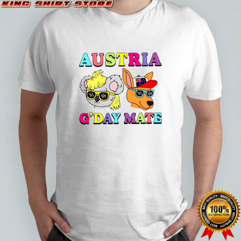 Austria G’Day Mate style 2025 shirt