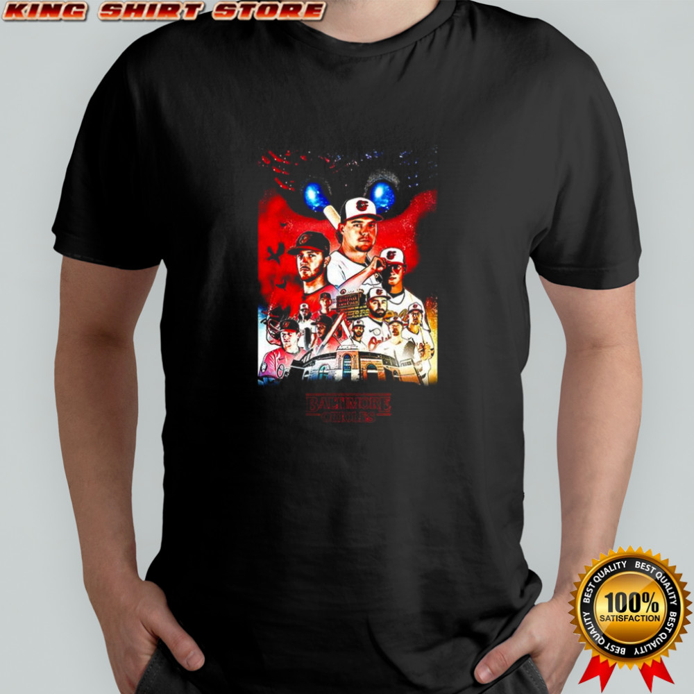 Baltimore Orioles Stranger Thing shirt