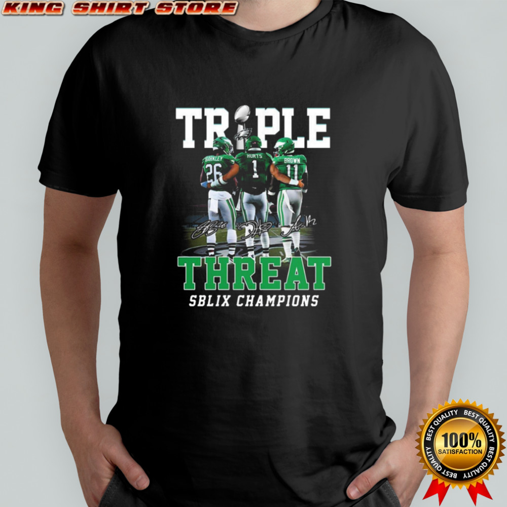 Barkley Hurts Brown Triple Threat SBLIX Champions Shirt