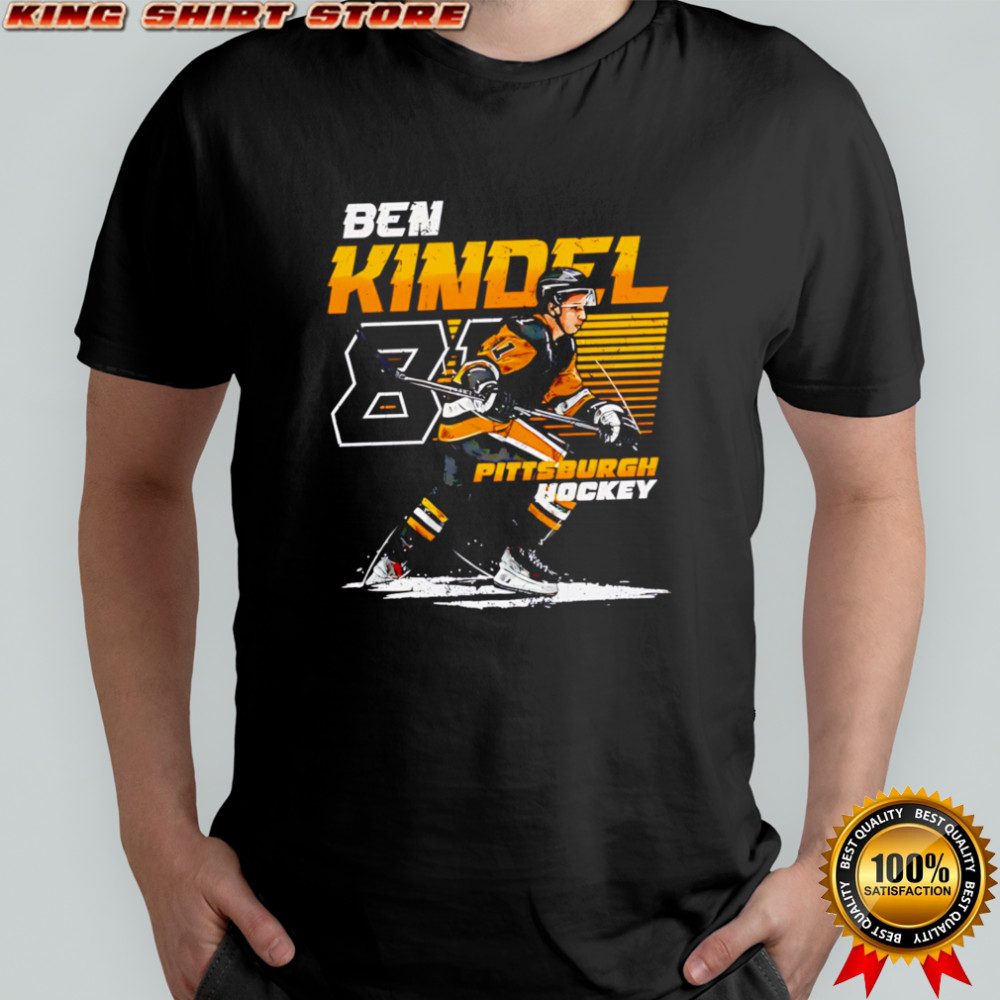 Ben Kindel 81 Pittsburgh Hockey Player Name stylish shirt
