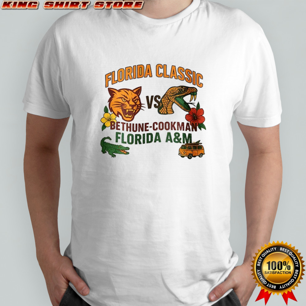 Bethune Cookman Wildcats vs Florida A&M Rattlers 2025 shirt
