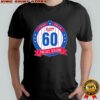 Bimmridder Graphite Heather Phillies Affiliate 60th Anniversary shirt