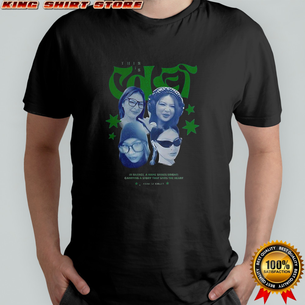 BINI this is Colet in silence shirt