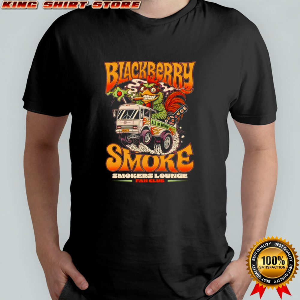 Blackberry smoke smokers lounge fan club shirt