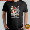 Bob Trumpy Cincinnati Bengals football 80th anniversary signature shirt