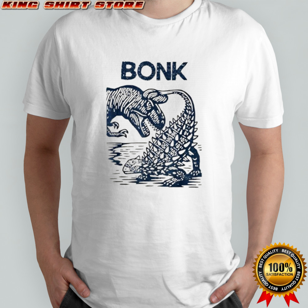 Bonk Dinosaur Funny Prehistoric Humor shirt