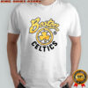 Boston Celtics basketball 2025 clover logo shirt