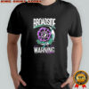 Broadside Warning Signs Flower shirt