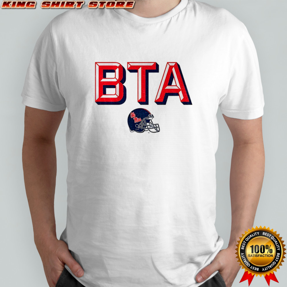 BTA Ole Miss Rebels football helmet NFL 2025 shirt