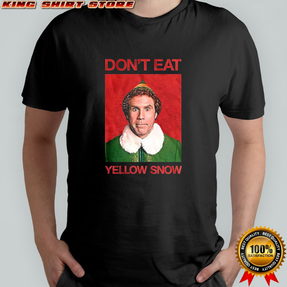 Buddy the Elf 2003 don’t eat yellow snow Christmas shirt