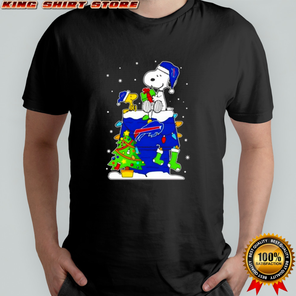 Buffalo Bills Snoopy and Woodstock Christmas shirt