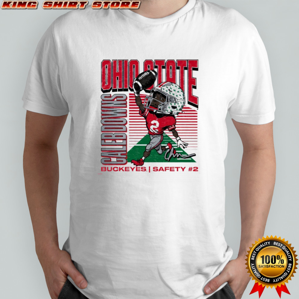 Caleb Downs Ohio State #2 Caricature shirt