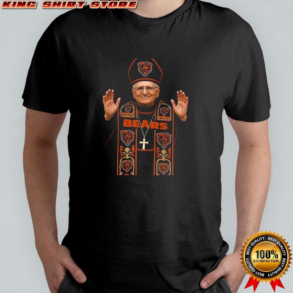 Cardinal Francis Arinze X Chicago Bears football parody shirt