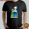 Carolina Panthers Snoopy And Woodstock Christmas shirt