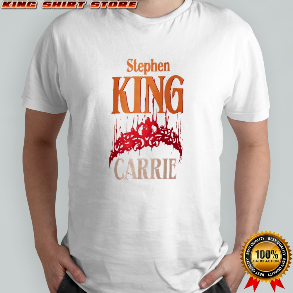 Carrie Stephen King novel shirt