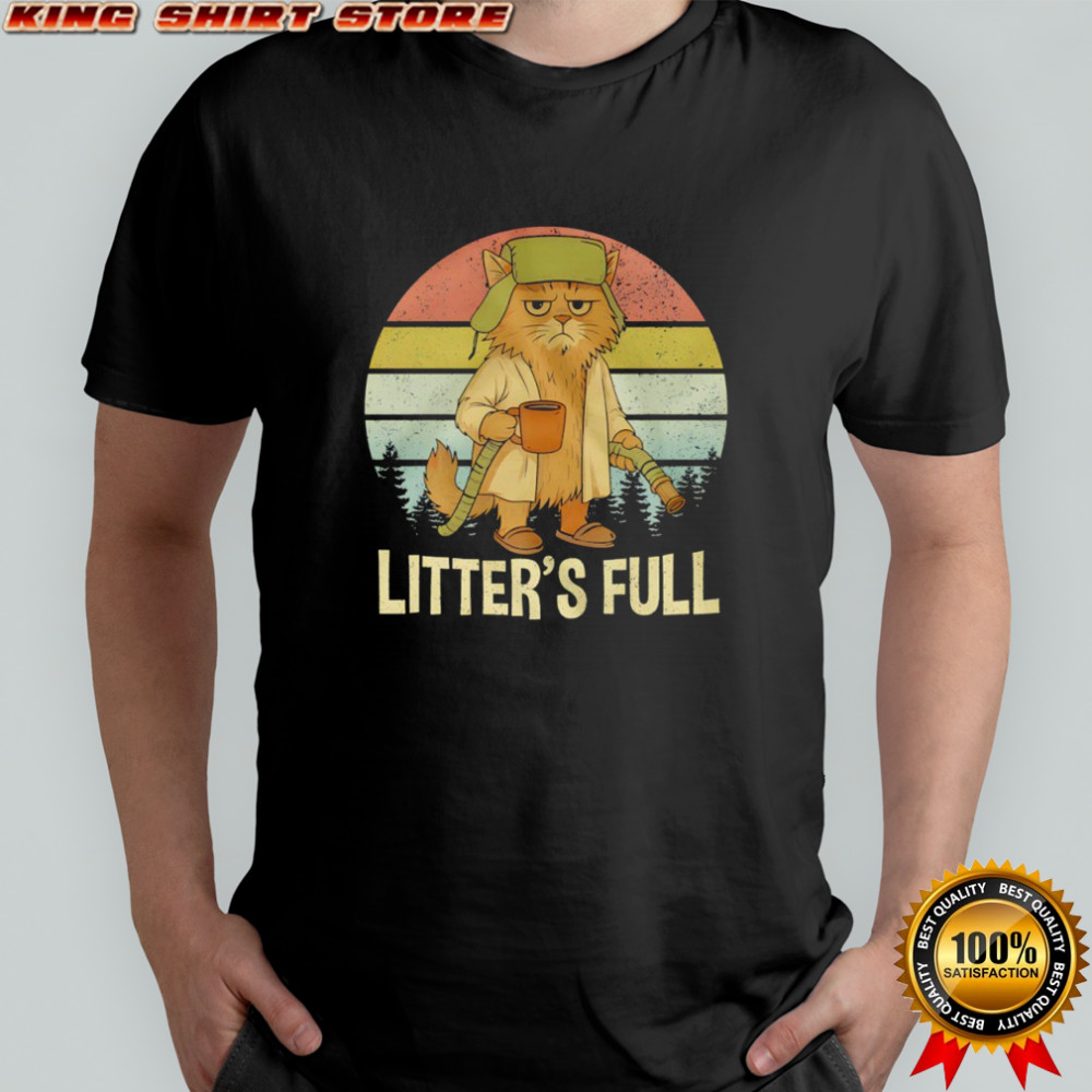 Cat litter’s full vintage shirt
