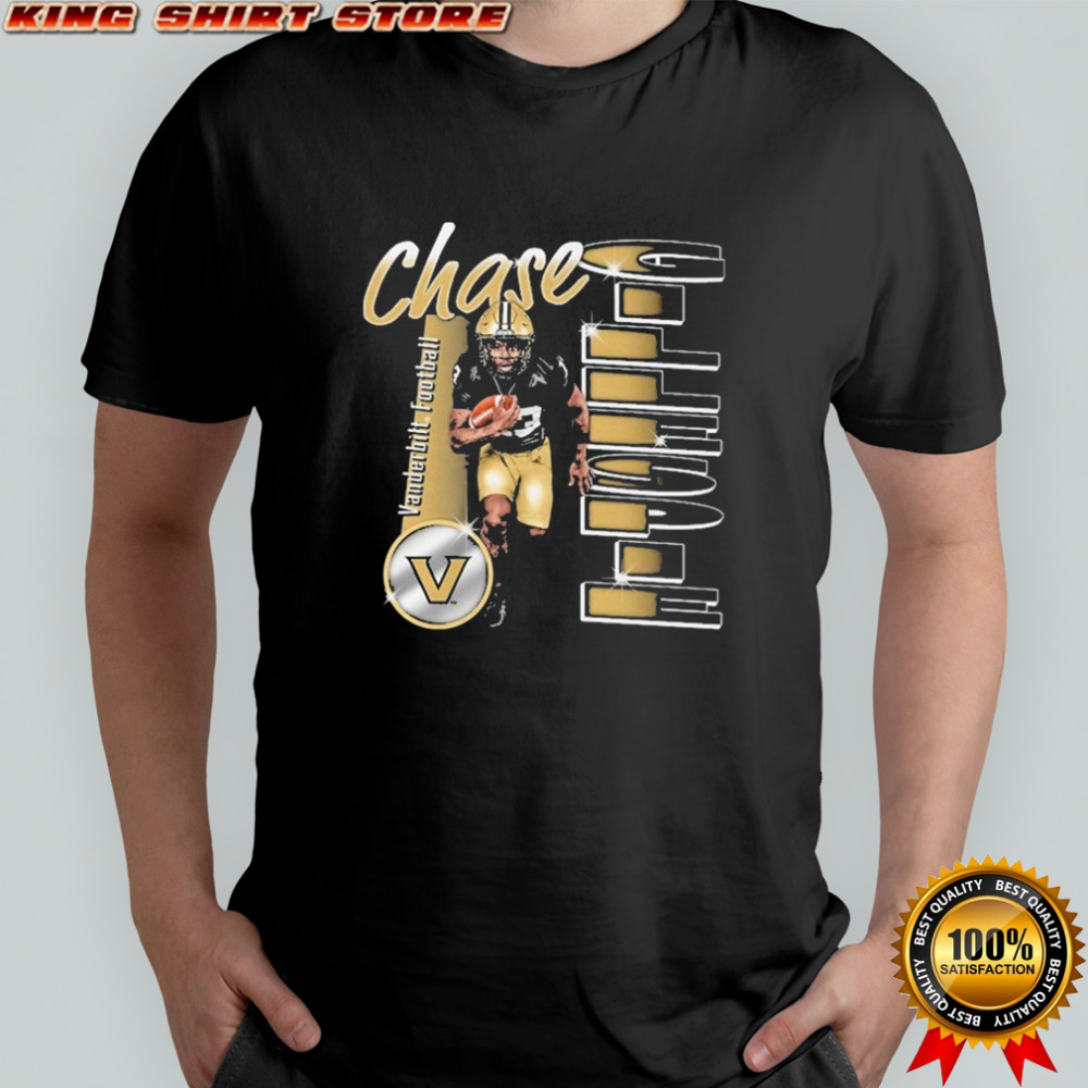 Chase Gillespie Vanderbilt Commodores Pepper Portrait T-shirt