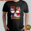 Chicago Bears And Blackhawks x Snoopy Charlie Brown shirt