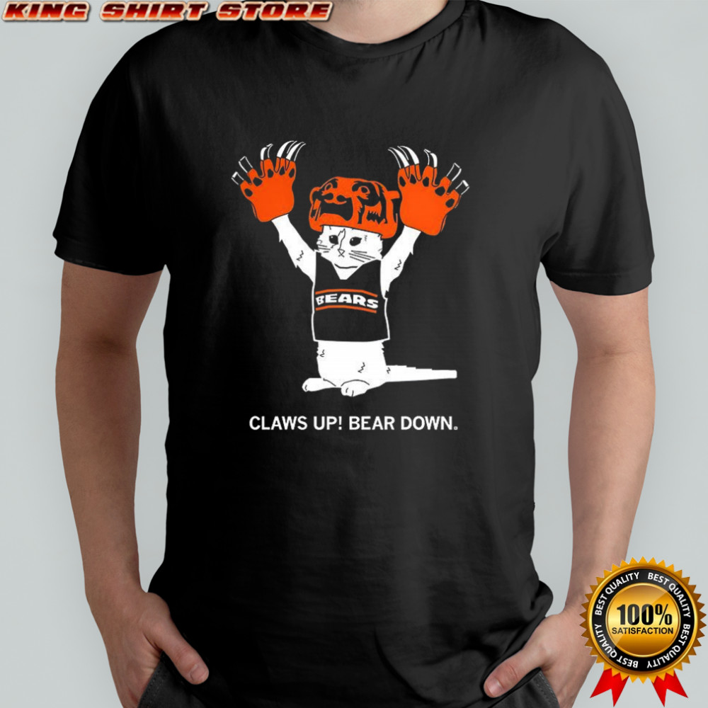 Chicago Bears claws up Bear down shirt