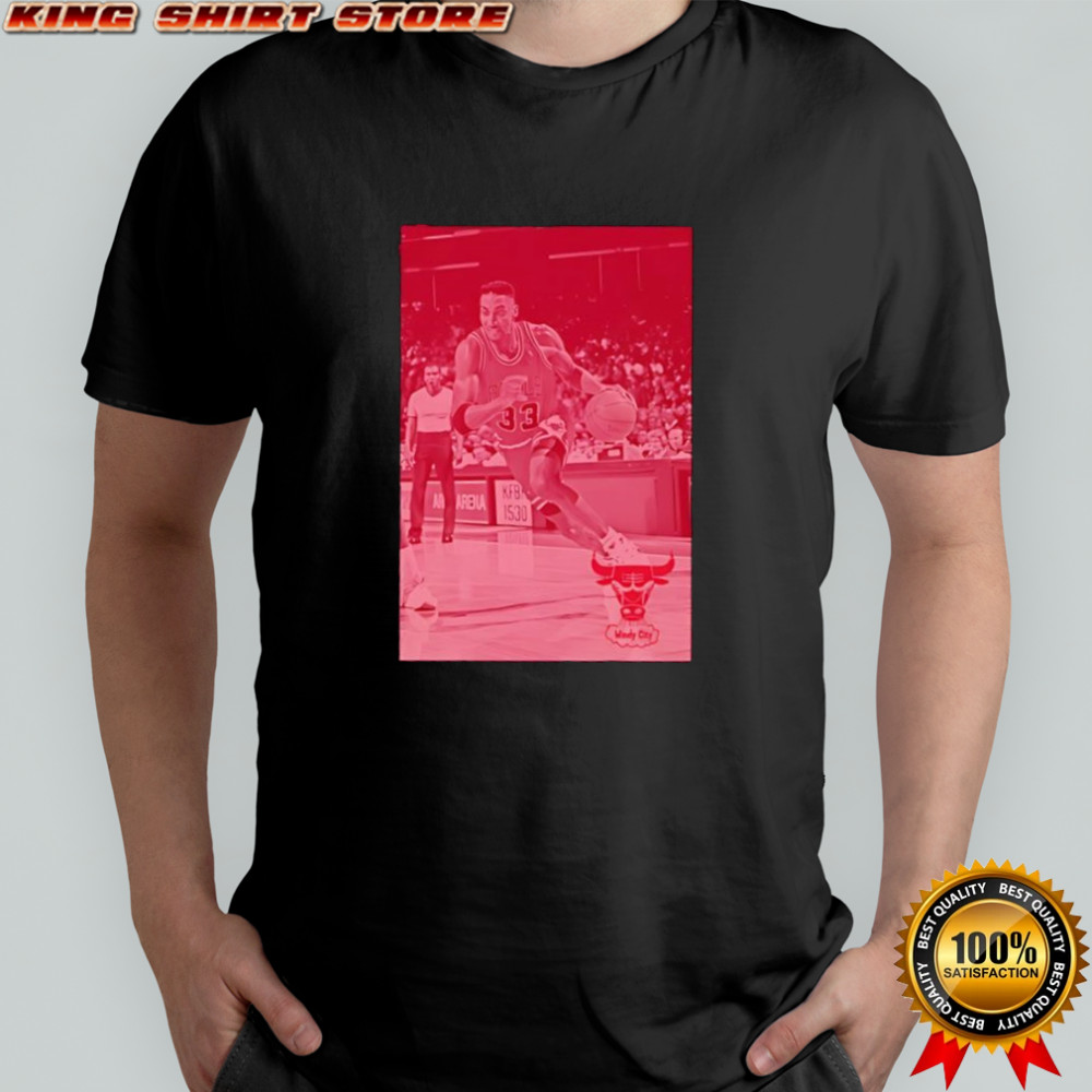 Chicago Bulls Scottie Pippen Photo graphic shirt