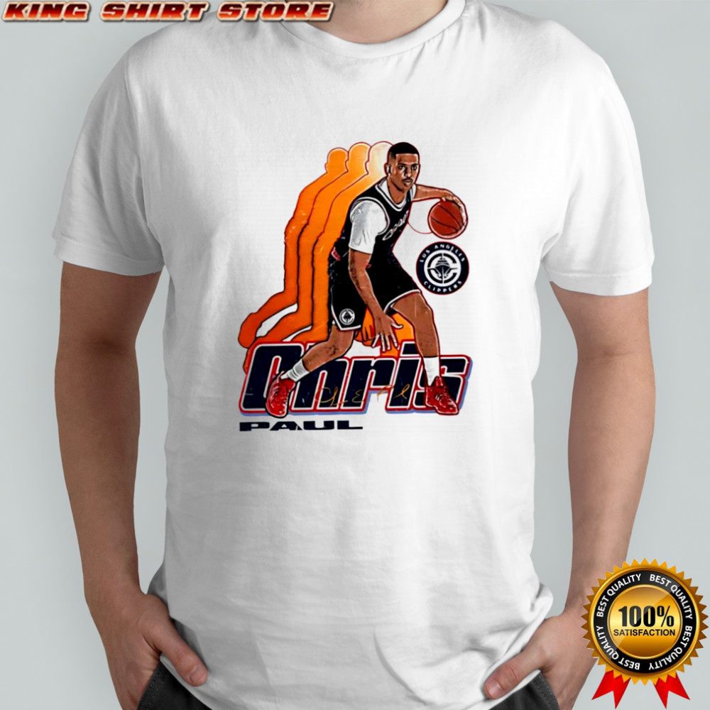 Chris Paul Los Angeles Clippers Signature Retro Vibe Graphic shirt