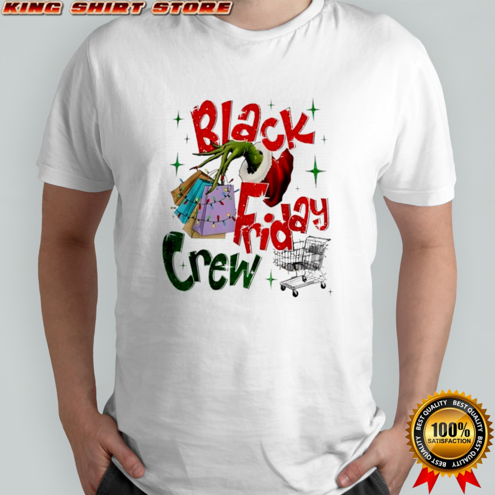Christmas Black Shopping Family Funny Friday Shopping Crew shirt
