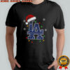 Christmas light bulb Los Angeles Dodgers baseball World Series 2025 Christmas shirt