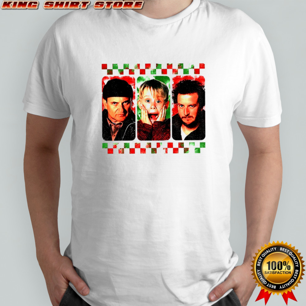 Christmas Movies characters Home Security shirt