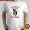 Christmas Raccoon probably just gonna jingle some of the way I’m tired shirt