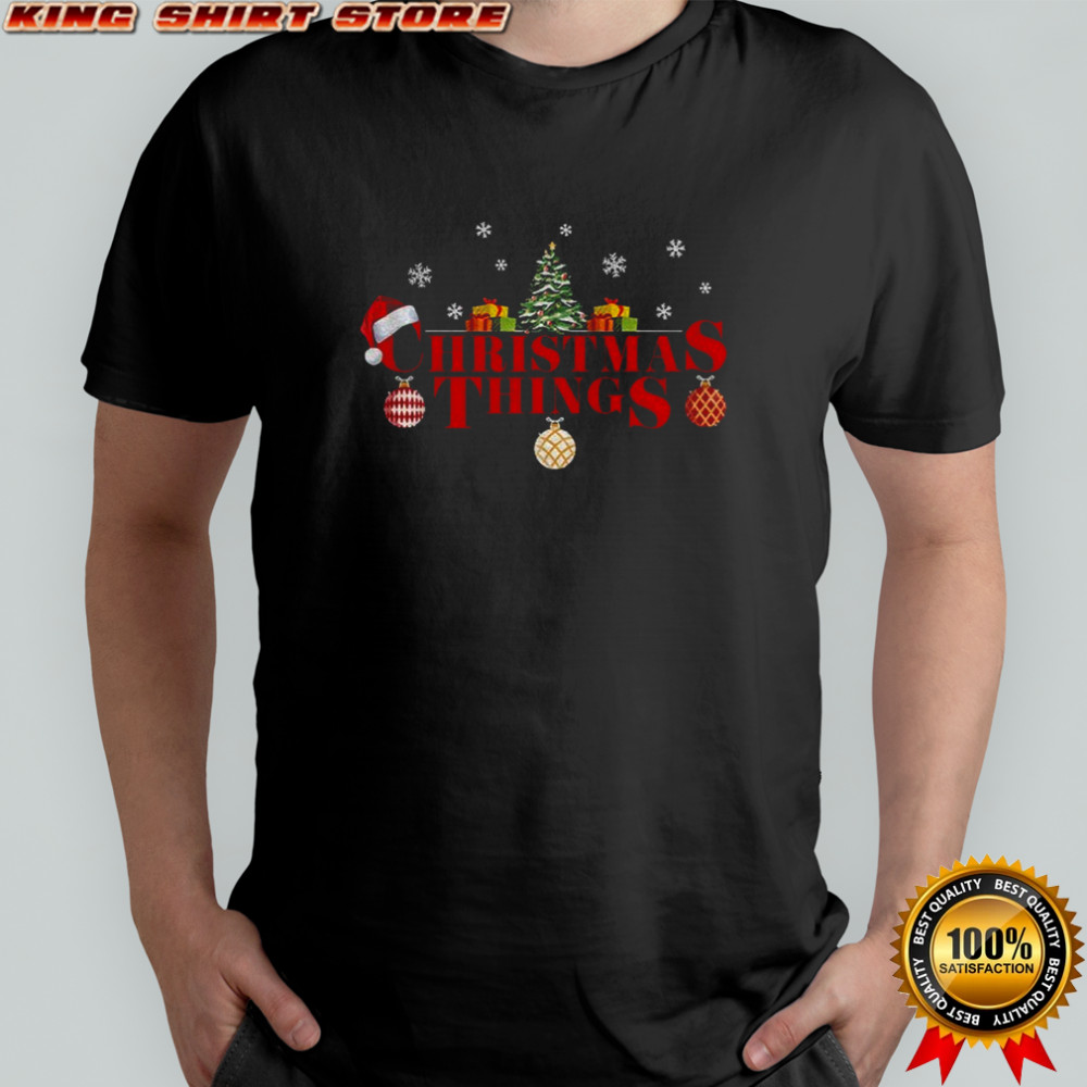 Christmas Things Christmas tree Stranger Things Merry Christmas shirt
