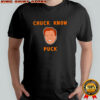 Chuck Know Puck graphic shirt