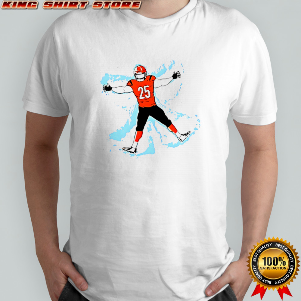 Cincinnati Bengals Football Snow Angel Circle shirt