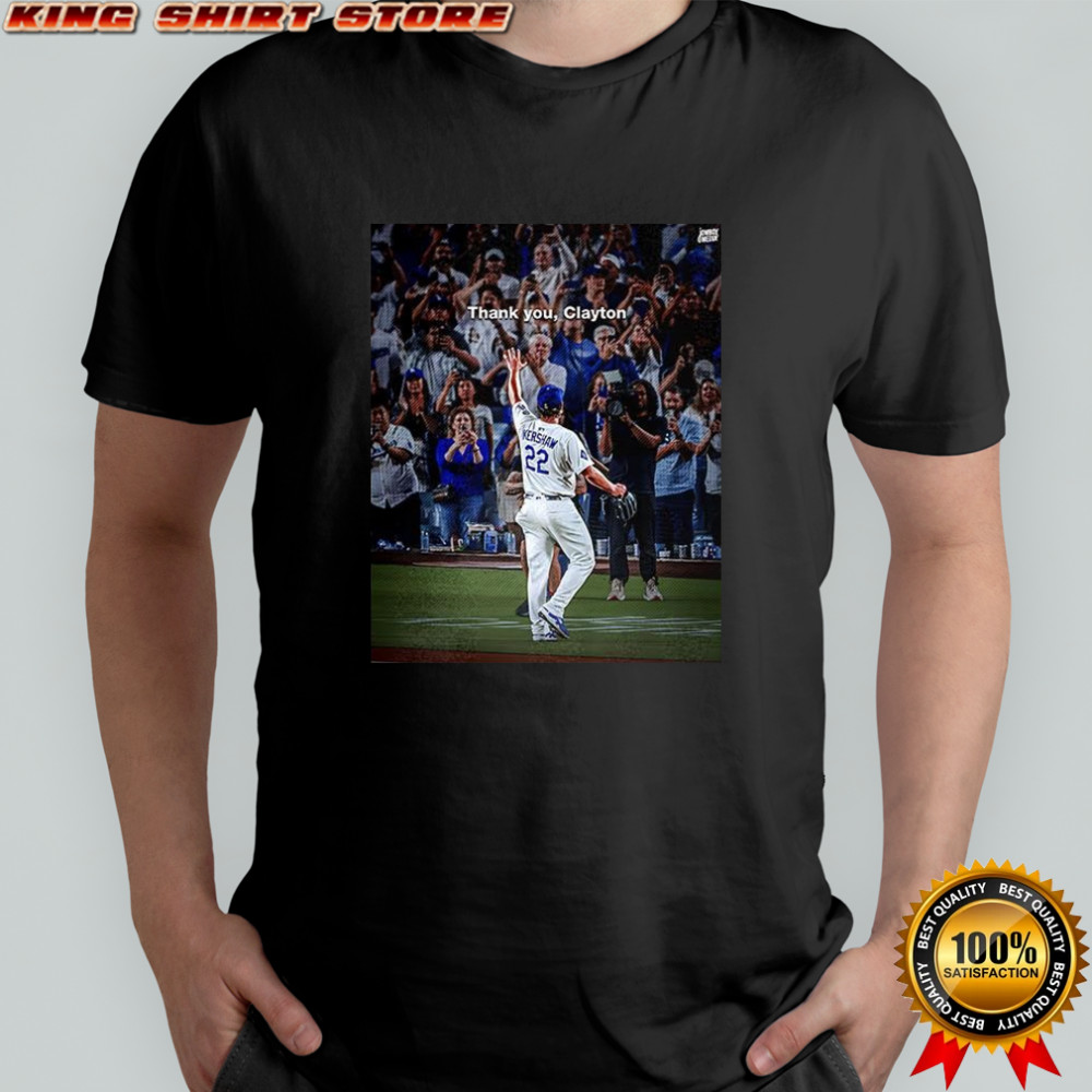 Clayton Kershaw thank you shirt
