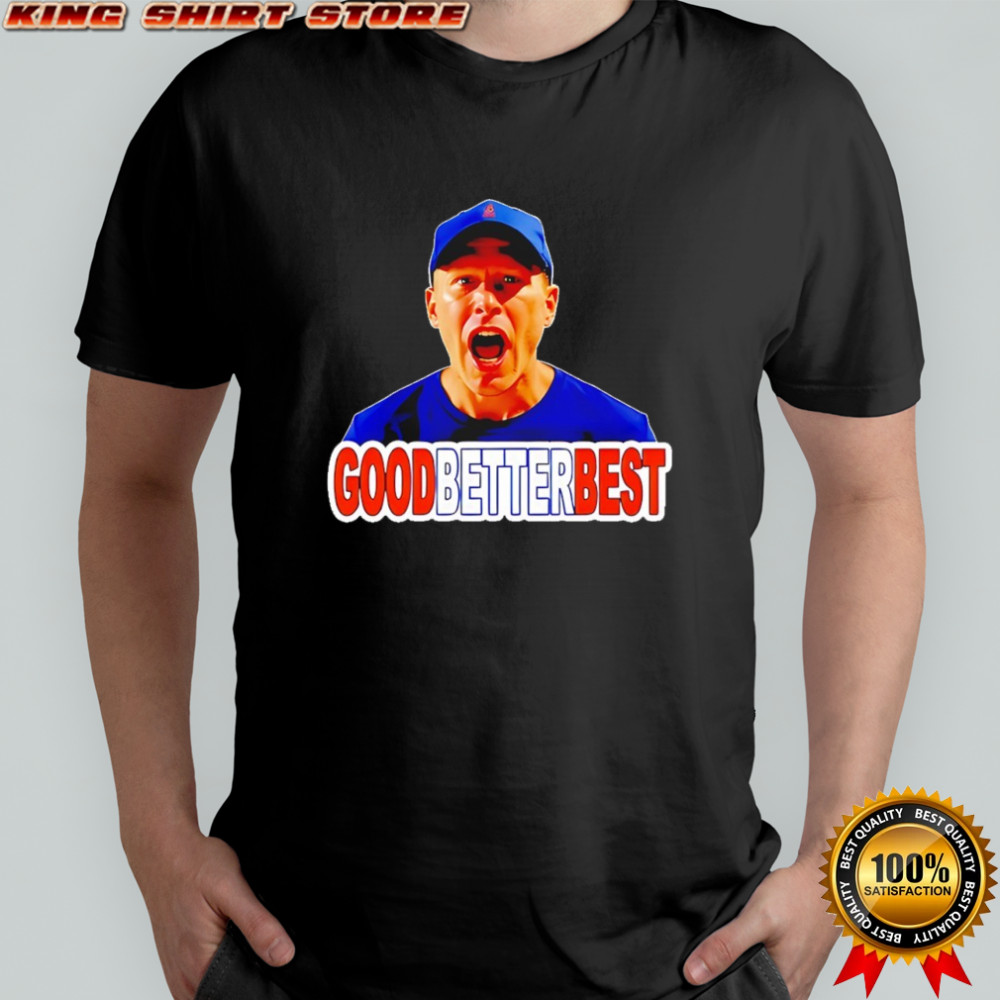 Coach ben Johnson good better best shirt