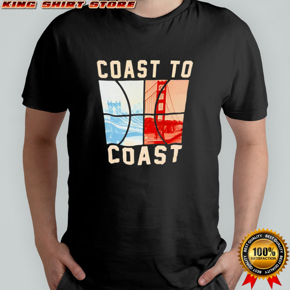 Coast to Coast Golden Gate Bridge shirt