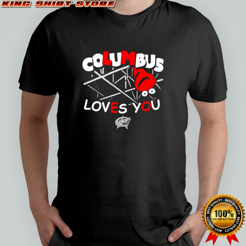 Columbus Loves You graphic shirt