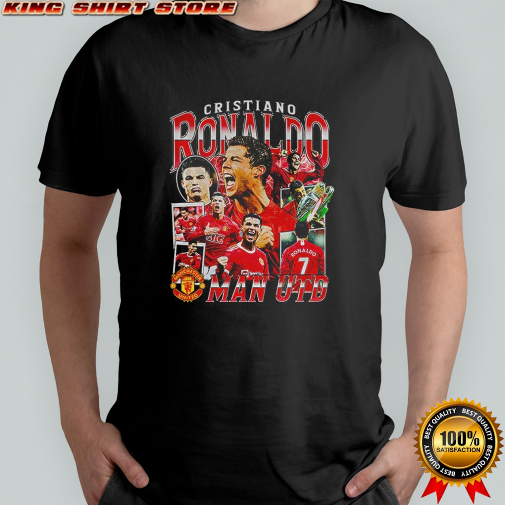 Cristiano Ronaldo ManChester United Man Utd graphic 2025 shirt