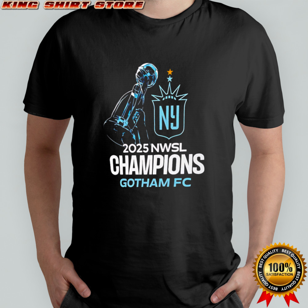 Cup Gotham FC 2025 NWSL Champions shirt