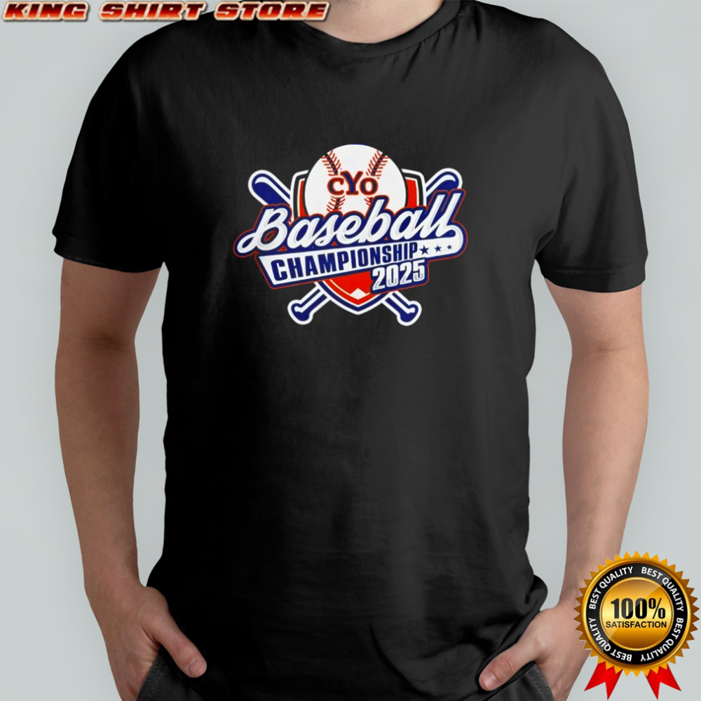 CYO Baseball Championship 2025 shirt