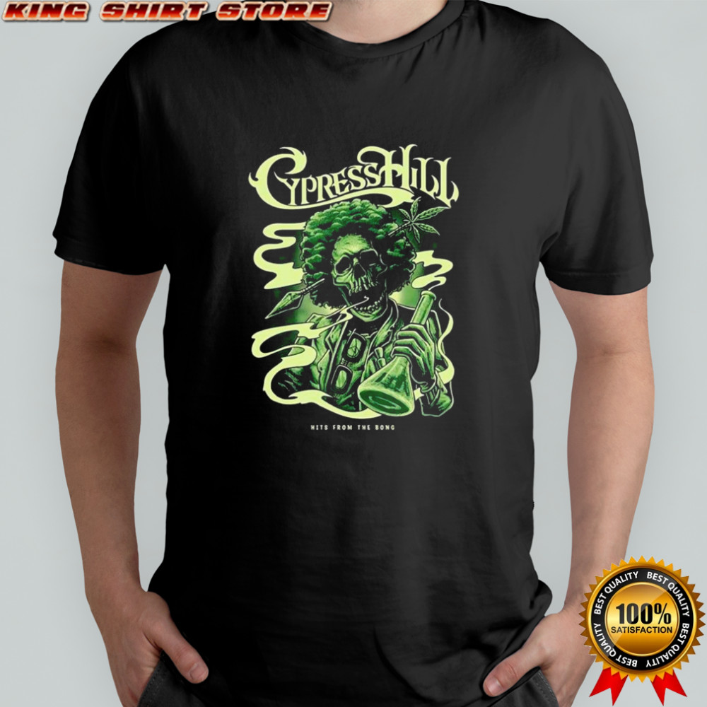 Cypress Hill Hits From The Bong Skull Bong T-shirt