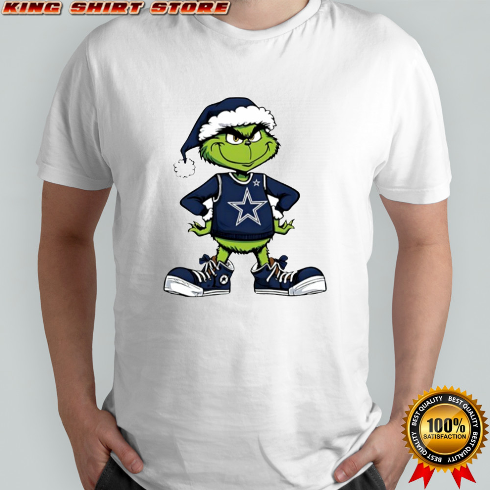 Dallas Cowboys Grinch Cartoon Mascot shirt
