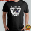 Dallas Cowboys Las Vegas Raiders bleed Raiders mashup logo shirt