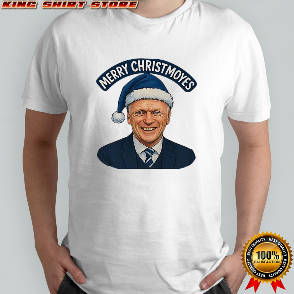 David Moyes Everton FC Merry Christmoyes Christmas shirt