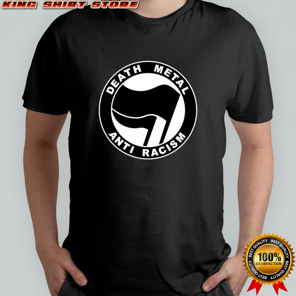 Death Metal Anti Racism Anti Fascist Action Antifa logo shirt