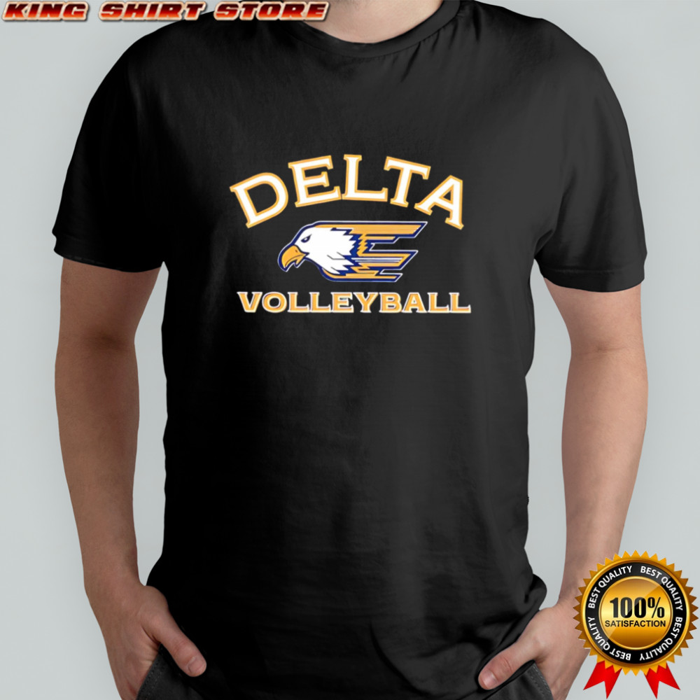 Delta High School Volleyball logo shirt