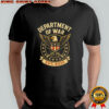Department of War Est. 2025 Eagles Gun logo shirt