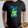 Detroit Lions Grinch with Christmas hat logo shirt